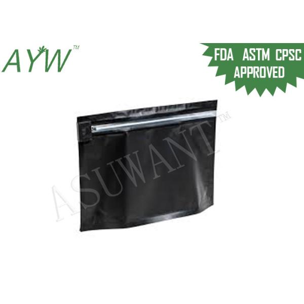Aluminum Mylar Child Proof Zipper Bags Baby Food Packaging For Seed Cookies