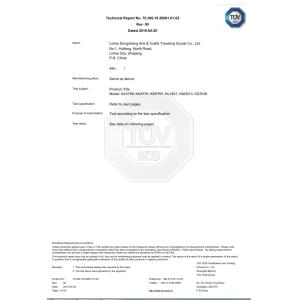 Linhai Dongsheng Arts&cr Afts Traveling Goods CO.,LTD Сертификации