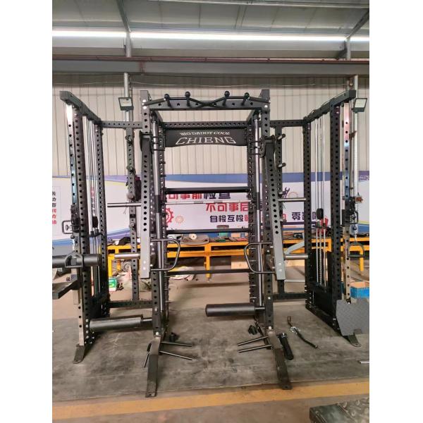 Steel Q235 Gym Machine Leg Back Exercise with Universal Smith Machine and Power Rack