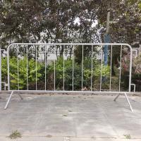 Barrière physique de sécurité routière de barrières de contrôle des foules en métal d'OIN 9001