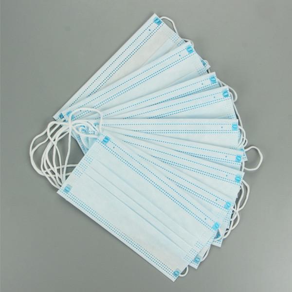 Anti Dust Breathable Mouth Mask / Disposable Face Mask Non Woven Fabric