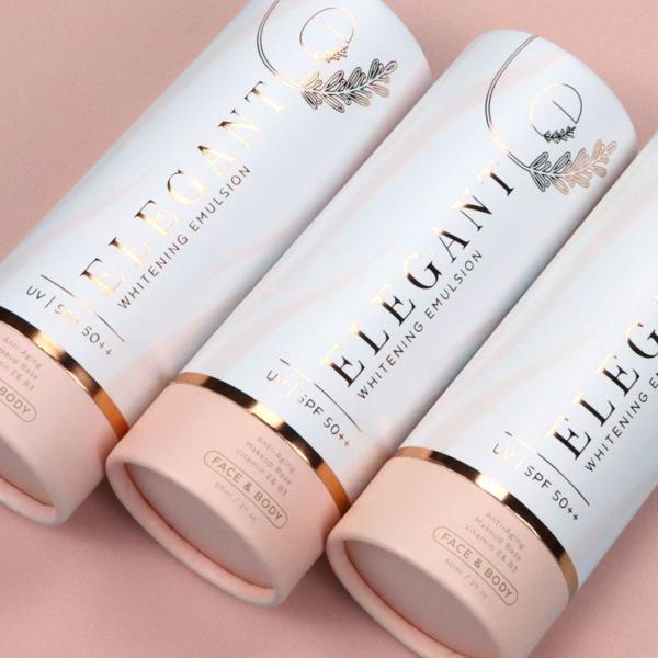 Cute Fancy Art Paper Cans Packaging Corrugated Cylinder Paper Tube Packaging Box