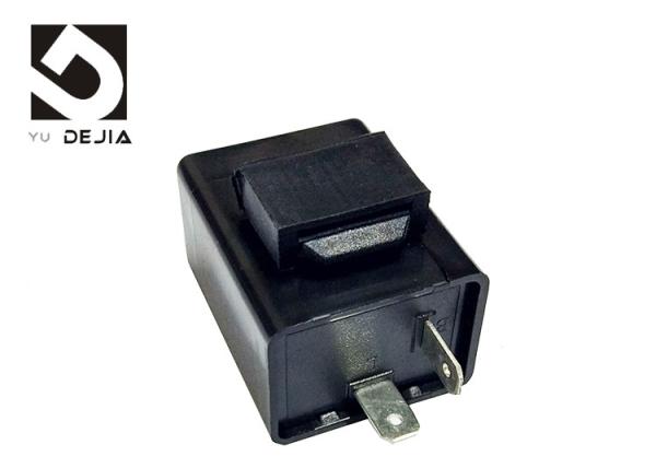 12V Electronic Motorcycle Flasher Relay , GY6 Motorcycle Turn Signal Buzzer Relay