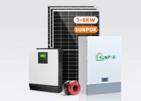 Sistemas de montaje de paneles Pv de iones de litio 48V 3kwh 5kwh 15kwh Estructura de montaje de módulos solares