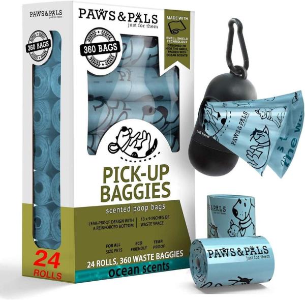 Leak Proof Biodegradable Plastic Poop Bags For Handling Pet Waste