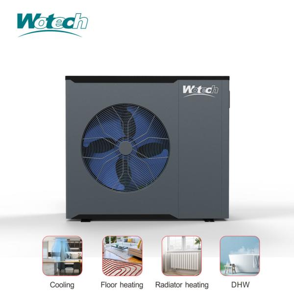 Pomba de calor de ar para água de aquecimento rápido R32 DC Inverter Monobloque