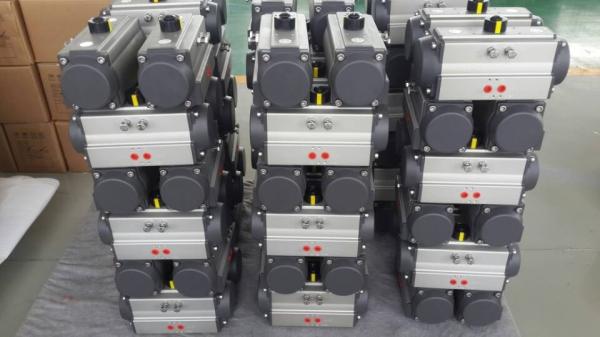 wuxi xinming manufacture of rack and pinion quarter-turn  pneumatic actuators  control valve