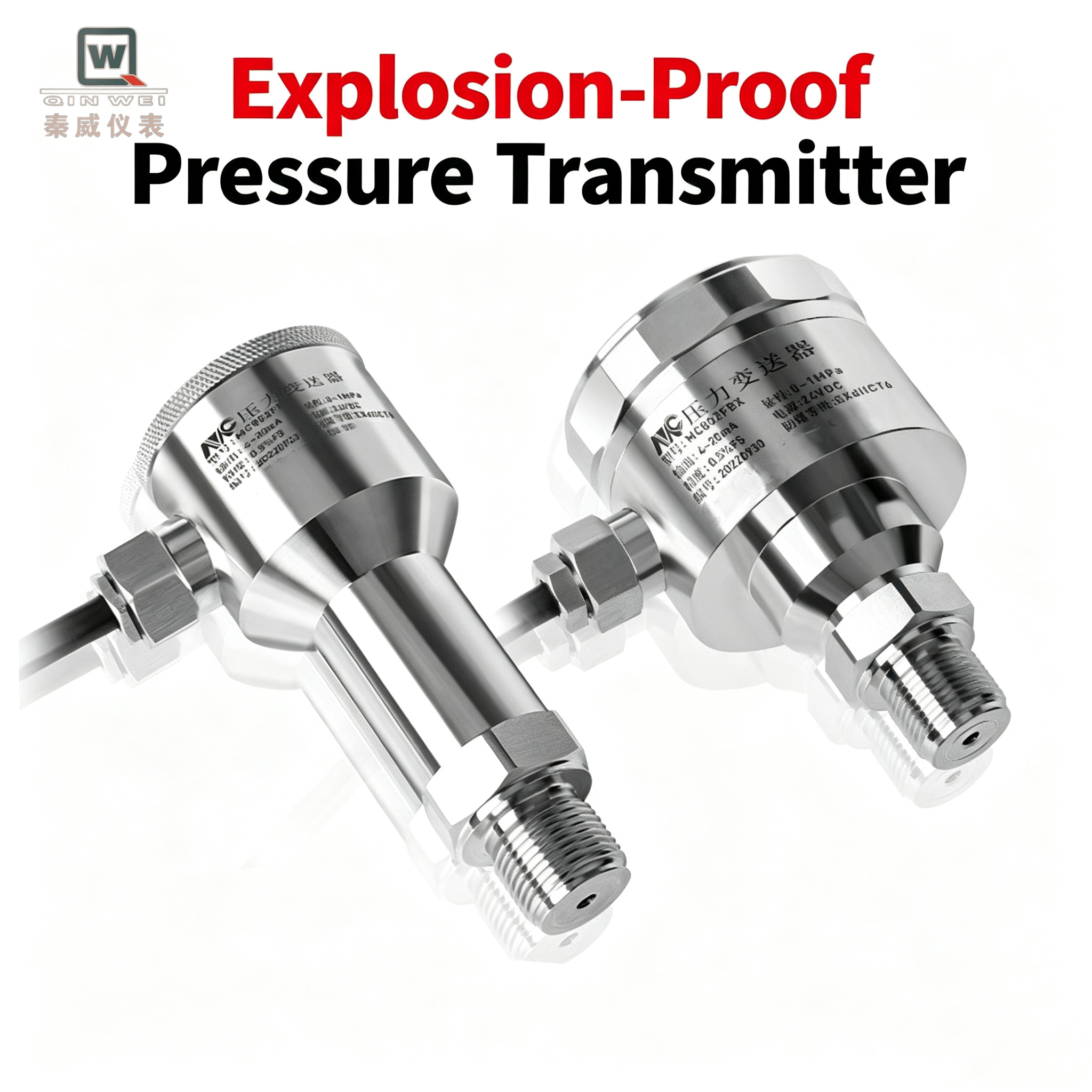Explosion-Proof Pressure Transmitter Exia Exd Certified 4-20mA