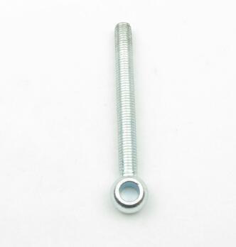 M3 Carbon Threaded Eye Bolt Hex Head Bolt Zinc Plate Surface ASME B18.6.3