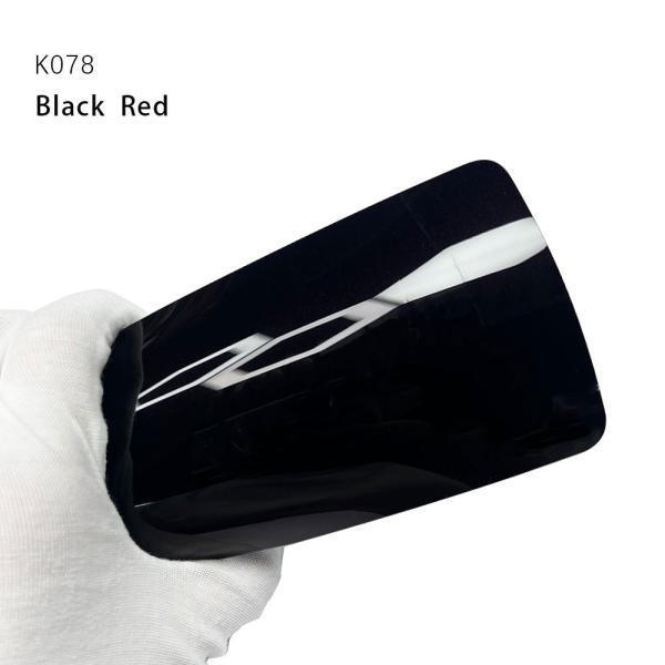 K078 TPU noir rouge couleur peinture automobile film de protection autocollant design wrap
