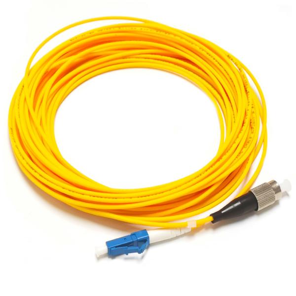 Single Mode LC UP- FC UPC Fiber Patch Cord 10m 20m length Cunstomized