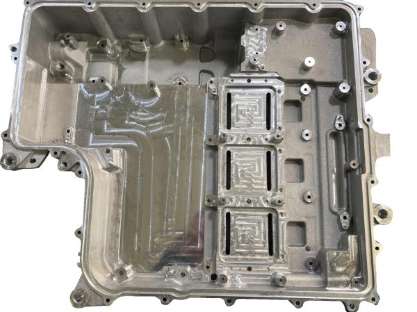 Customized Aluminum Gravity Casting Motor Cover for Wear Prevention