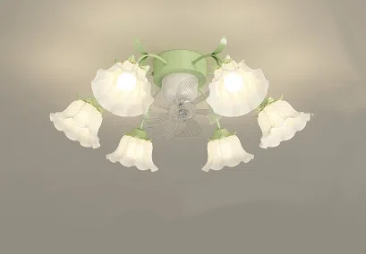 JYLIGHTING Новый дом вентилятор лампа кремовый стиль гостиная спальня электрический вентилятор люстра