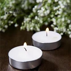 Varejo De Decoração Casamento Evento Barato Copo De Alumínio 8 Horas Velas Acesas Para Festa