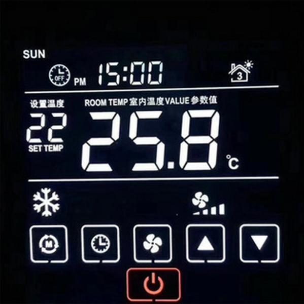 DFSTN 2.4 Inch LCD Display 18pin FPC SPI 128x64 COG LCD Module For Handheld Devices