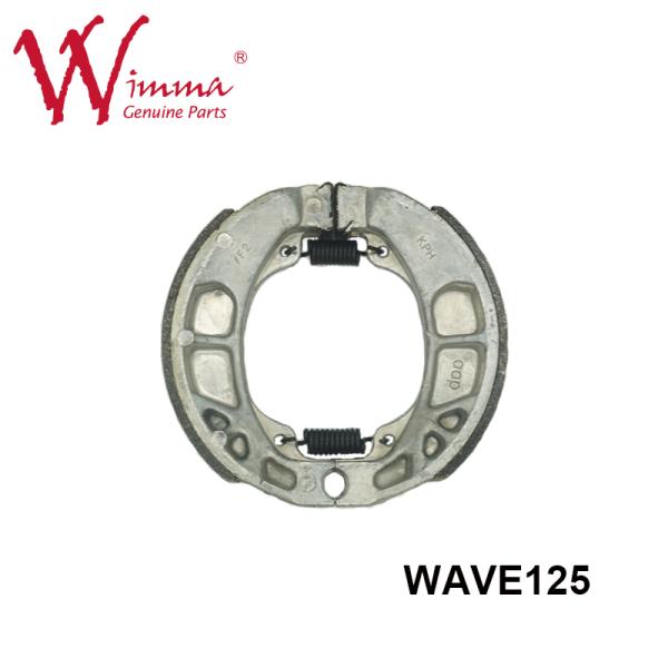 Chaussures de freinage Bloc de freinage Pièces de freinage de motocyclettes WAVE125 Semi métallique Pour la décélération de motocyclettes