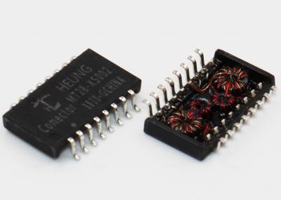 Um transformador discreto do LAN dos ethernet dos pinos do porto 16 para o equipamento de comunicação