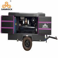 Equipamento de compressão de ar de parafuso diesel