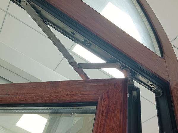 Modern Design Swing Out Kitchen Window With Tempered Insulated Glass