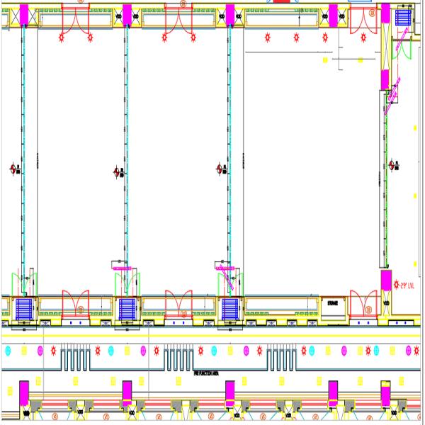 La preuve saine fonctionnelle acoustique moderne divise le remplissage 55 Kg/M3 de Rockwool
