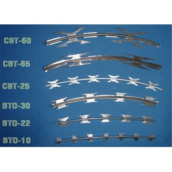 Barbed Wire For Cross Razor Type Decorative Barbed Wire Fencing - Buy Anti-rust Razor Blade Barbed