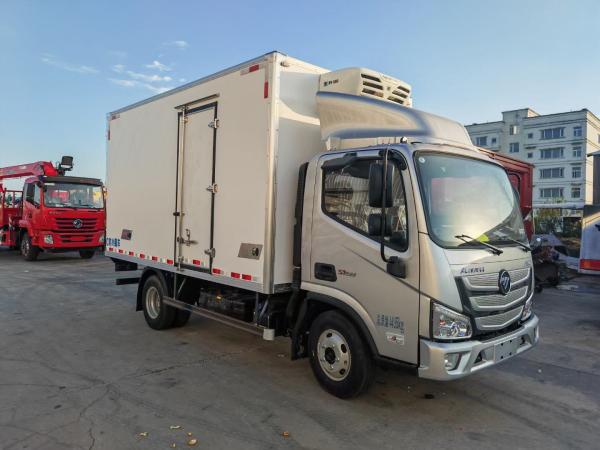 FOTON 4x2 Refrigerated Cold Room Truck Horsepower 150hp Freezer Delivery Truck
