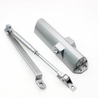 Fermeture de porte automatique en aluminium lourd Fermeture de porte automatique avec impression en argent