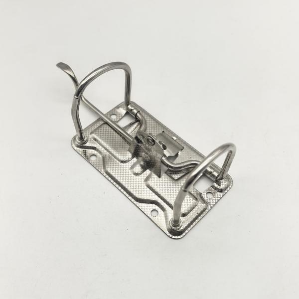 Silver Lever Arch File Metal Clips 2 Inch Lever Arch Mechanism OEM