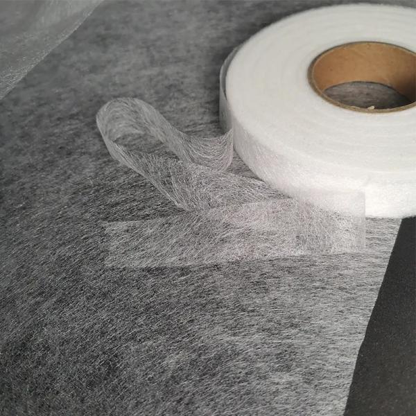 ширина 140cm горячая плавит слипчивый материал ПОЛИУРЕТАНА сети 100yards MOQ