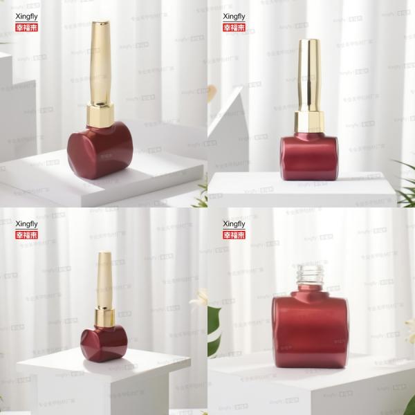 11ml Gel Polish Bottle Nail Art Painting Peeling Oil Packaging UV Gel Polish Glass Bottle