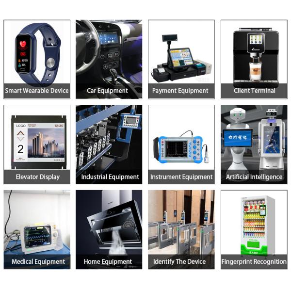 SPI TFT LCD Capacitive Touchscreen 10.1in 1024x600 Resolution