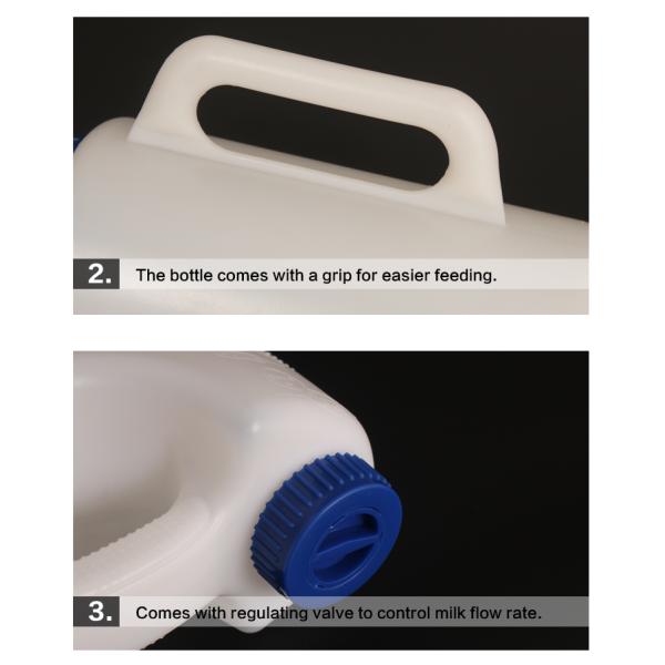 2 Litre Calf Feeding Bottle Dairy Machinery Appliance Bottle Calf Feeding Equipment
