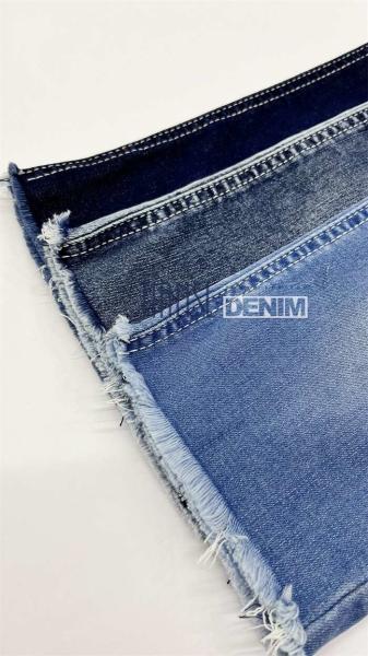 Twill Textile Cotton Polyester Denim Fabric By The Yard 63 inch - 63.7 Inch width