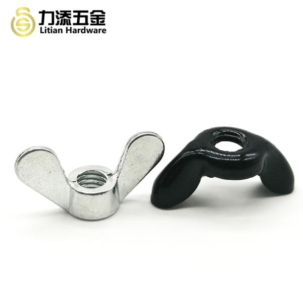 Mild Steel Metal Wing Nut Butterfly Nuts Polished M5 DIN 315 ANSI Approved