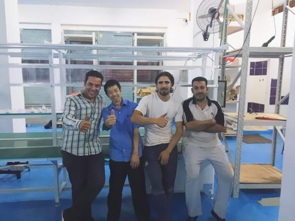 Reliable Precision Belt Assembly Line For Semiconductor Manufacturing
