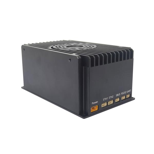 Transmetteur COFDM personnalisable CD100Pro avec 1 TTL 1 RS232 1 S.BUS ports série et 2 ports vidéo ETH/SDI/HDMI