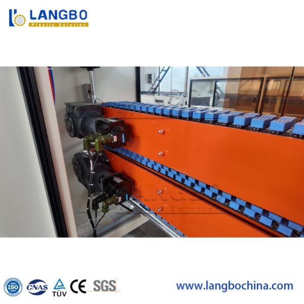 PE Pipe Extrusion Machine with Multi-Drive Haul-Off for Gas Pipe Production Using Single-Screw Extruder