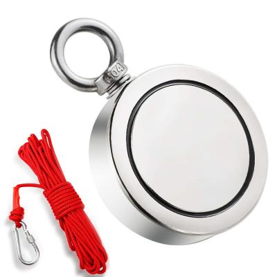 Ímã do poliéster que pesca a linha de amarração de nylon de Carabiner da corda para o anúncio publicitário
