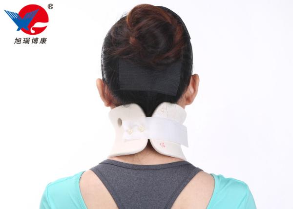 Hospital Cervical Neck Collar Support White Universal Size For Most Men And Women