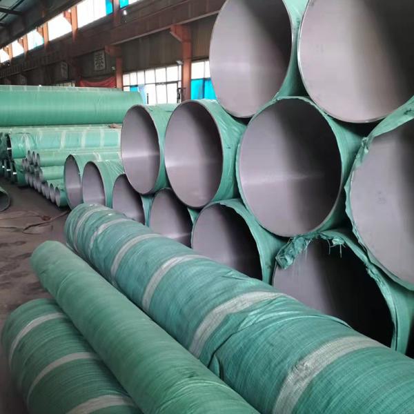 o tubo 304 Ss de aço inoxidável de 1500mm conduz o carbono alto