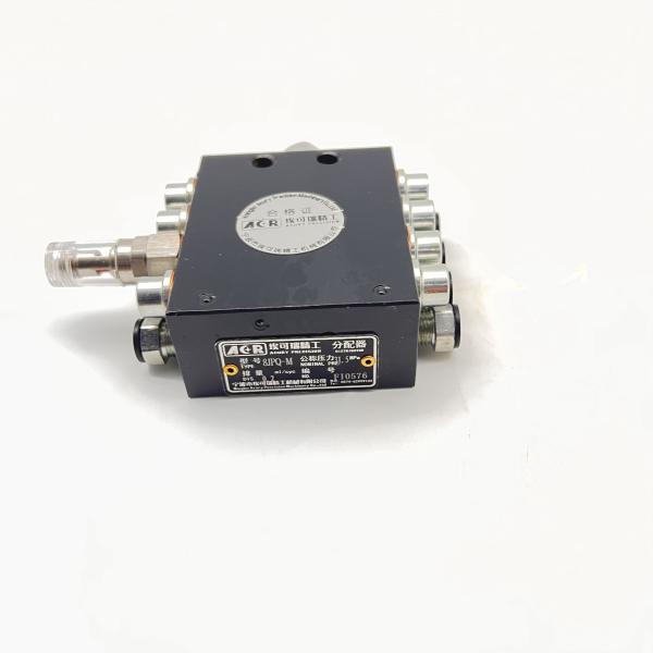 Custom Concrete Pump Spares Progressive Lubrication Distributor 8JPQ-M