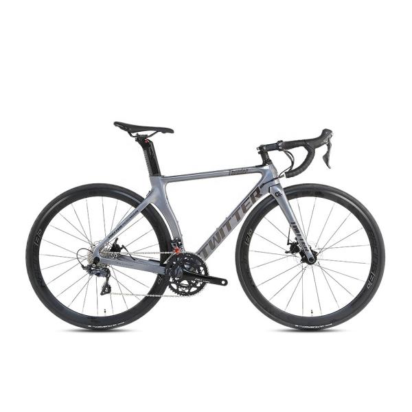 Carbon Fiber Frame Road Bike 22 Speed Bicycle for Men 700c 25c Cycle Aluminum Alloy Fork Material