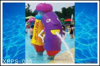 La fibre de verre, PVC badine des équipements de Waterpark de récréation, équipement de parc de jet de crayon