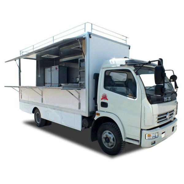 BVG Street Mobile Vending Trucks , Fast Food BBQ Mobile Restaurant Van