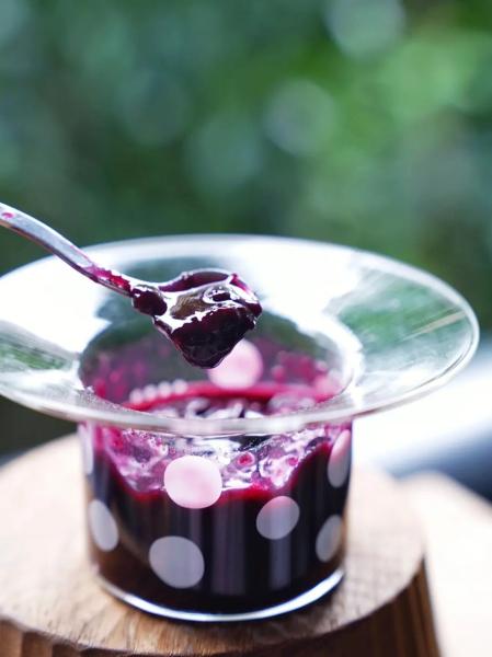 Premium Concentrated Blueberry Fruit Jam 210g For Bread