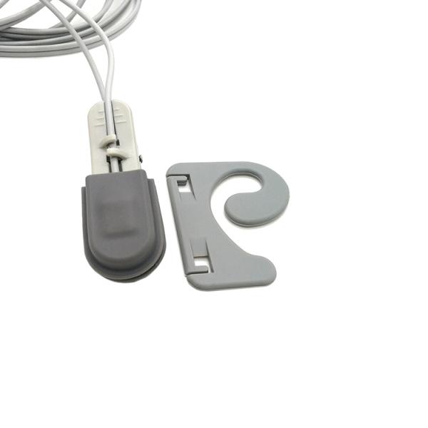6 Pin Monitor SpO2 telegrafían el clip médico TPU del oído de 3M pediátrico para el adulto