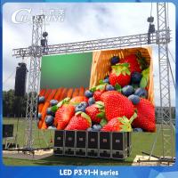 P3.91 Outdoor Advertising LED Video Wall Screen IP65 Waterproof