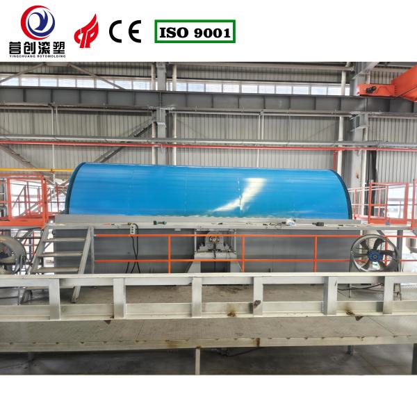 Máquina de rotomoldeo Oven Swing Rock n Roll para embarcación de recreo/tanque de agua de 30000L