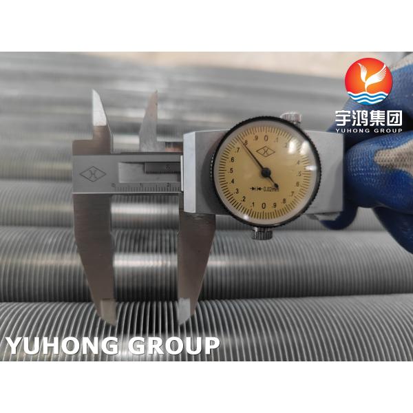 Stainless Steel Extruded Finned Tube For Heat Exchange Air Cooler