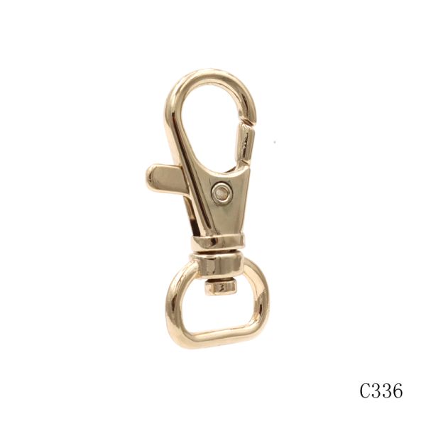 13mm Metal Swivel Snap Hook Small Dog Leash Clips Eco Friendly